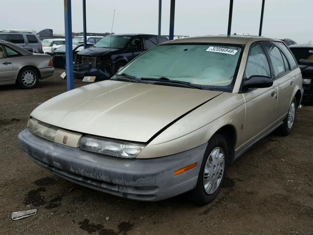 1G8ZH8288WZ263191 - 1998 SATURN SW1 GOLD photo 2