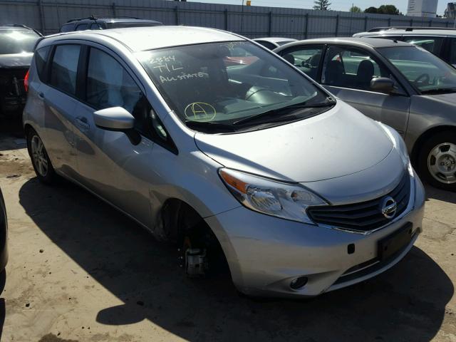 3N1CE2CP2FL386230 - 2015 NISSAN VERSA NOTE SILVER photo 1