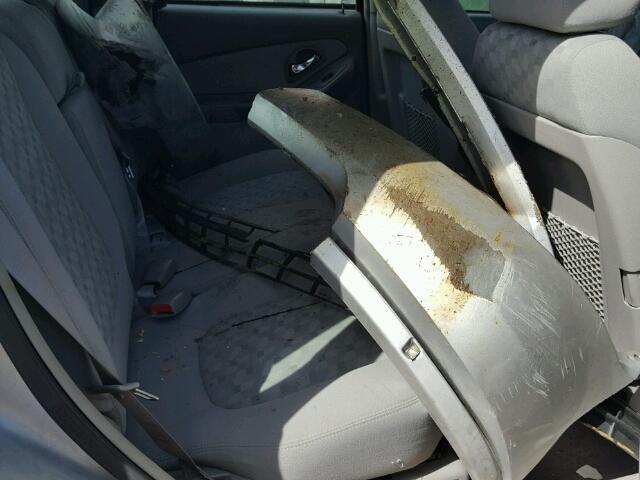 1G1ZT62865F309750 - 2005 CHEVROLET MALIBU MAX ვერცხლისფერი ფოტო 6