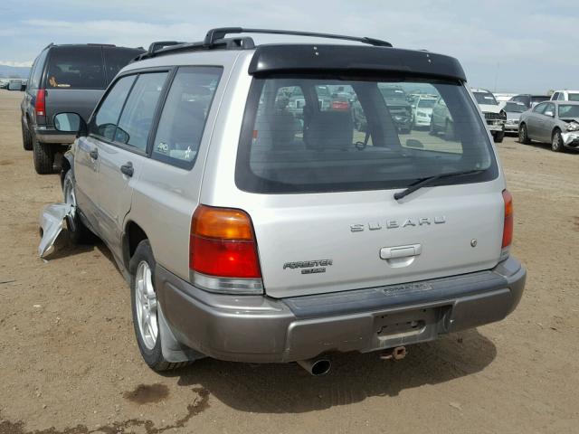 JF1SF6555XH706798 - 1999 SUBARU FORESTER S SILVER photo 3