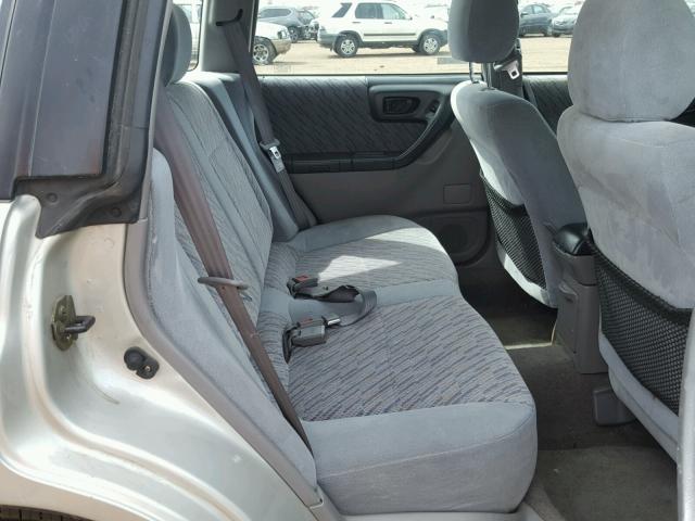JF1SF6555XH706798 - 1999 SUBARU FORESTER S SILVER photo 6
