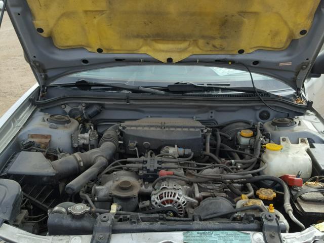 JF1SF6555XH706798 - 1999 SUBARU FORESTER S SILVER photo 7