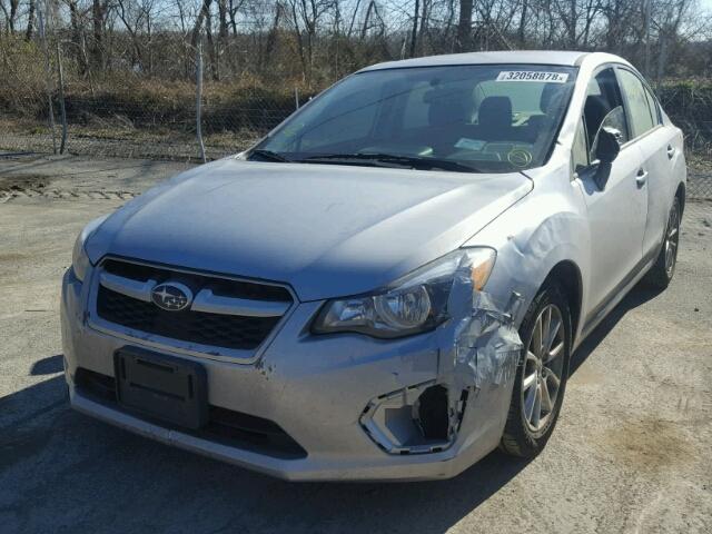 JF1GJAC60DH026807 - 2013 SUBARU IMPREZA PR GRAY photo 2