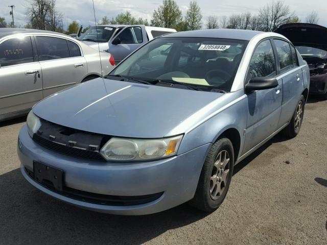 1G8AJ52F93Z109177 - 2003 SATURN ION LEVEL SILVER photo 2