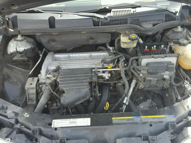 1G8AJ52F93Z109177 - 2003 SATURN ION LEVEL SILVER photo 7