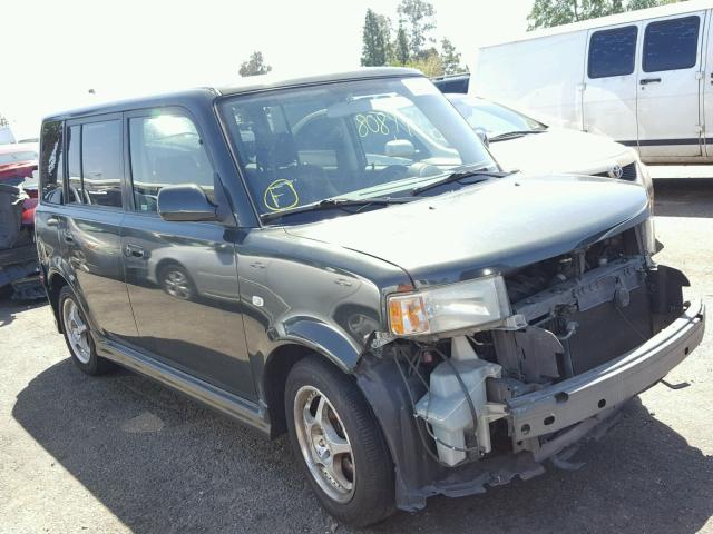 JTLKT324540145515 - 2004 TOYOTA SCION XB GREEN photo 1