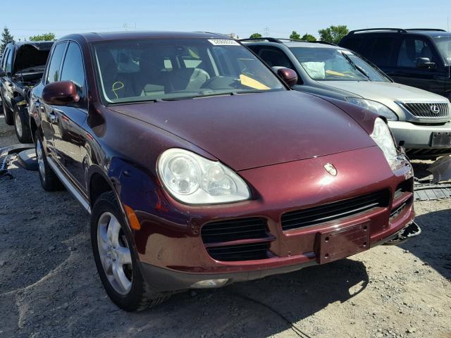 WP1AB29P54LA77167 - 2004 PORSCHE CAYENNE S BURGUNDY photo 1