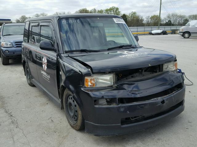 JTLKT324264058795 - 2006 TOYOTA SCION XB BLACK photo 1