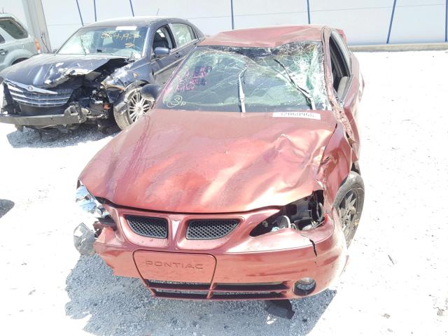 1G2NF52E93C109641 - 2003 PONTIAC GRAND AM S 红色 照片 9