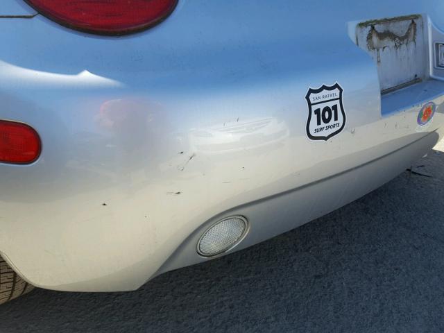 3VWDD21C5YM488829 - 2000 VOLKSWAGEN NEW BEETLE 银色 照片 9