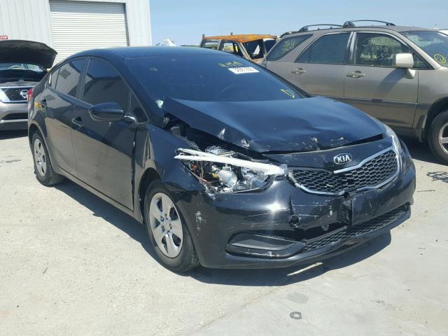 KNAFK4A6XG5607306 - 2016 KIA FORTE LX BLACK photo 1