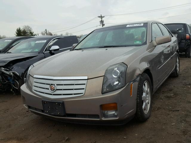 1G6DM57T070175364 - 2007 CADILLAC CTS GOLD photo 2