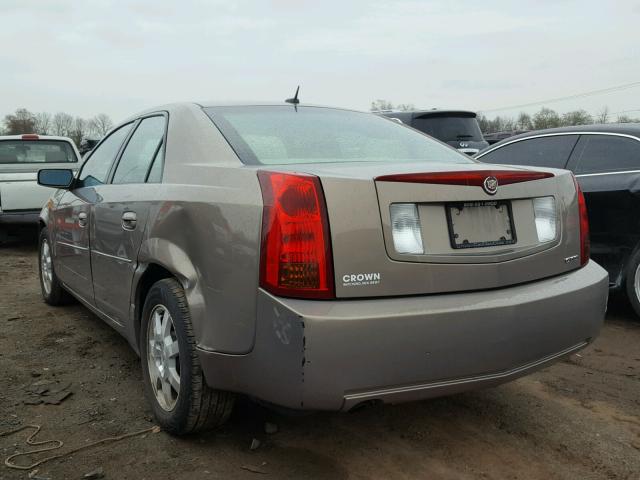 1G6DM57T070175364 - 2007 CADILLAC CTS GOLD photo 3