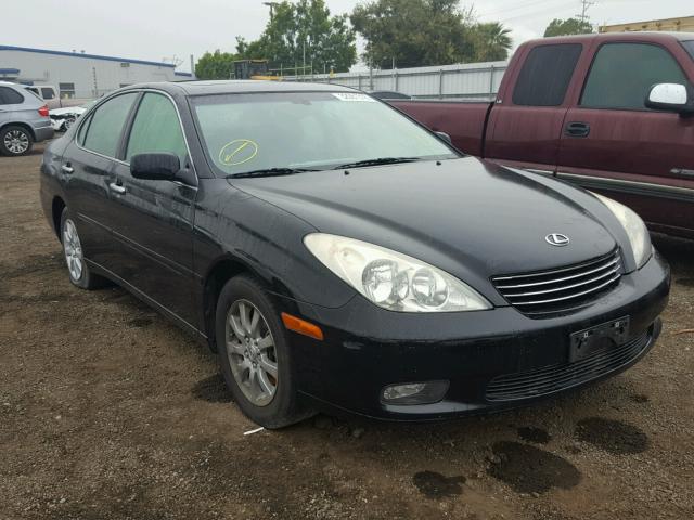 JTHBF30G430114625 - 2003 LEXUS ES 300 BLACK photo 1