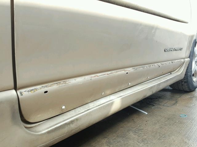 1G2WP12K42F105025 - 2002 PONTIAC GRAND PRIX GOLD photo 10