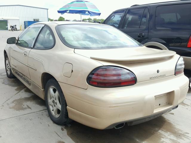 1G2WP12K42F105025 - 2002 PONTIAC GRAND PRIX GOLD photo 3