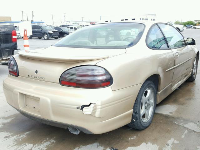 1G2WP12K42F105025 - 2002 PONTIAC GRAND PRIX GOLD photo 4