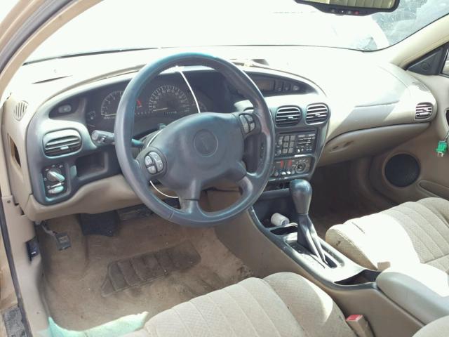 1G2WP12K42F105025 - 2002 PONTIAC GRAND PRIX GOLD photo 9