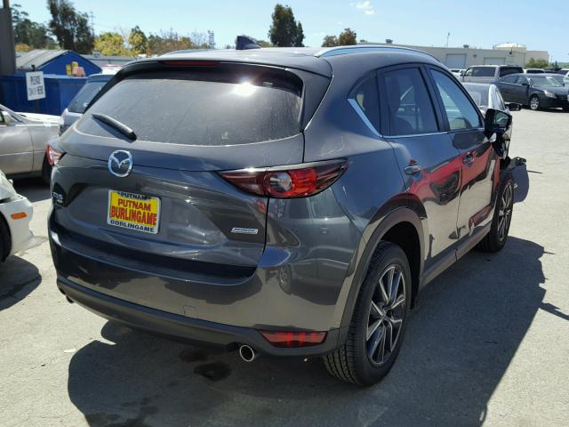 JM3KFBCM4J0321131 - 2018 MAZDA CX-5 TOURI GRAY photo 4