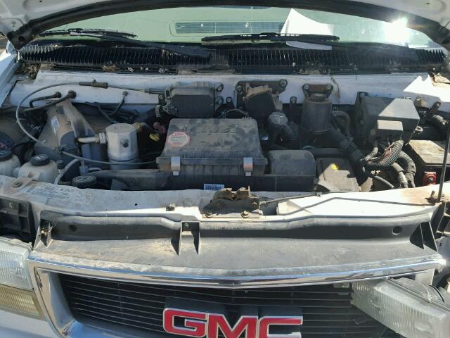 1GKDM19X24B502065 - 2004 GMC SAFARI XT WHITE photo 7