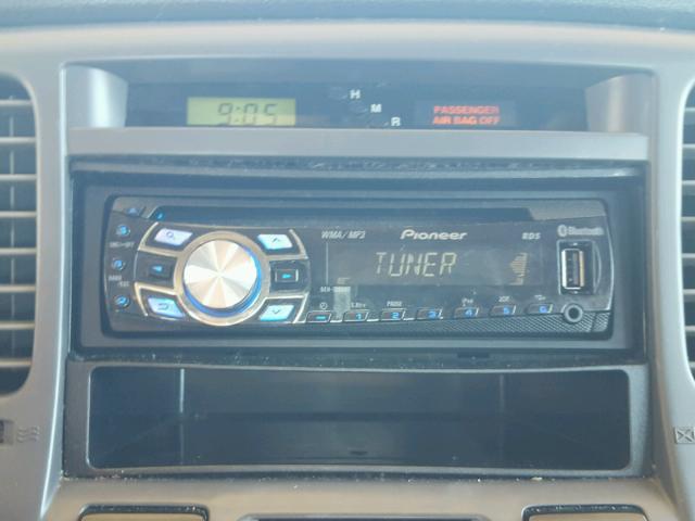 KNADE123776204234 - 2007 KIA RIO BASE BLUE photo 9