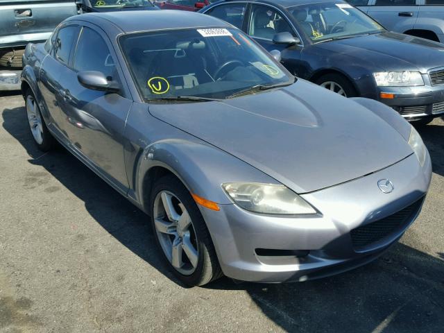 JM1FE17N650145814 - 2005 MAZDA RX8 SILVER photo 1