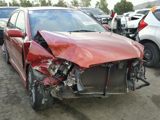 2T1BY32E75C452519 - 2005 TOYOTA COROLLA XR 红色 照片 1