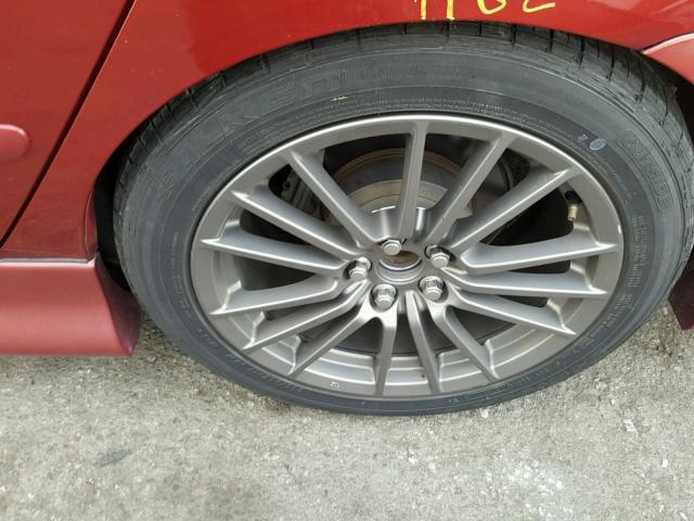 2T1BY32E75C452519 - 2005 TOYOTA COROLLA XR 红色 照片 9