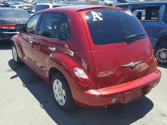 3A8FY48929T546322 - 2009 CHRYSLER PT CRUISER RED photo 3