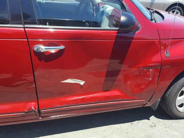 3A8FY48929T546322 - 2009 CHRYSLER PT CRUISER RED photo 9