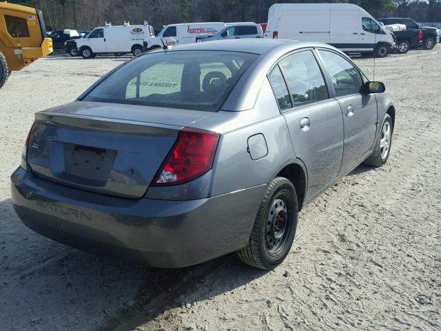 1G8AJ58F86Z167972 - 2006 SATURN ION LEVEL ნაცრისფერი ფოტო 4