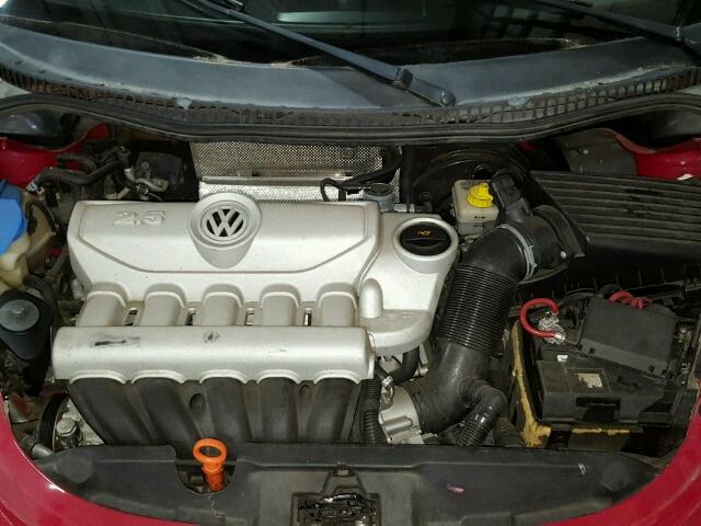 3VWRF31Y66M327257 - 2006 VOLKSWAGEN NEW BEETLE 红色 照片 7
