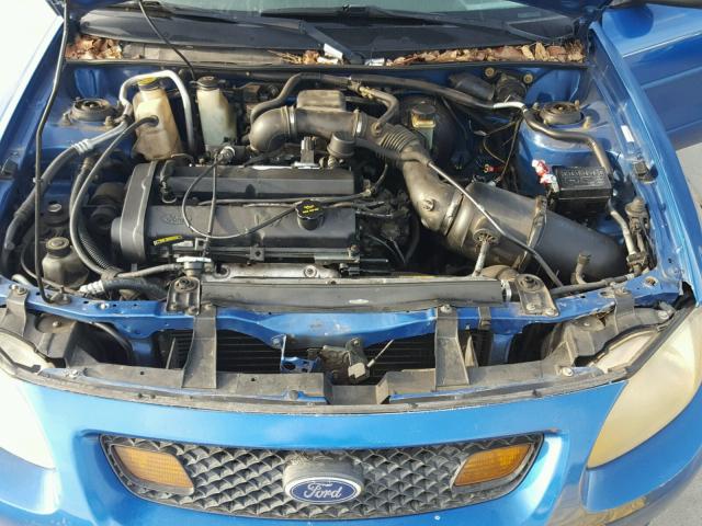 3FAFP11353R157926 - 2003 FORD ESCORT ZX2 BLUE photo 7