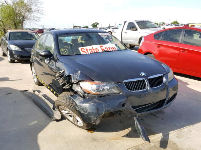 WBAVA33508KX84141 - 2008 BMW 328 I BLACK photo 1