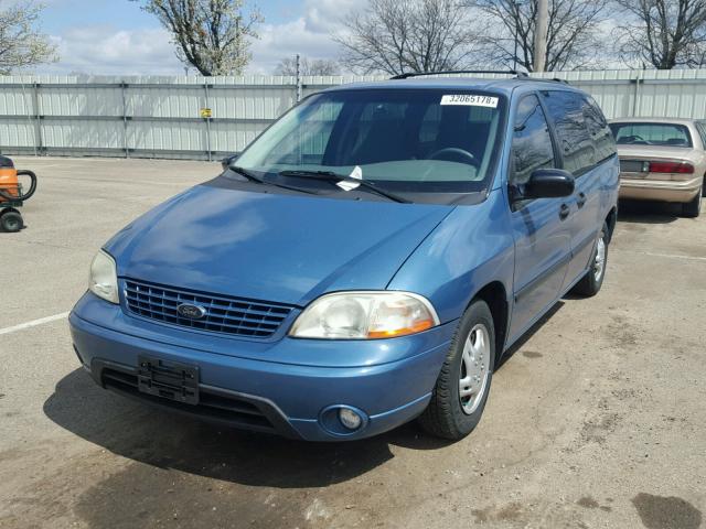 2FMZA51463BA20240 - 2003 FORD WINDSTAR L BLUE photo 2