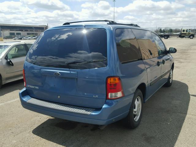 2FMZA51463BA20240 - 2003 FORD WINDSTAR L BLUE photo 4