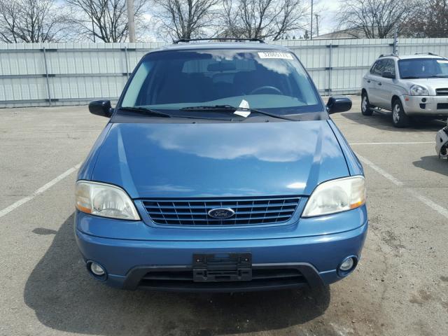 2FMZA51463BA20240 - 2003 FORD WINDSTAR L BLUE photo 9