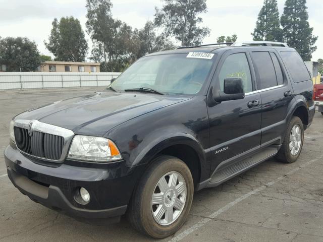 5LMEU88H34ZJ20792 - 2004 LINCOLN AVIATOR 黑色 照片 2