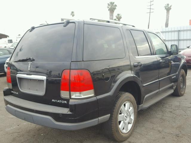 5LMEU88H34ZJ20792 - 2004 LINCOLN AVIATOR 黑色 照片 4