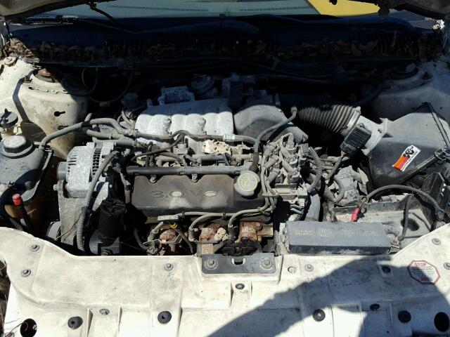 1FAFP52U4WG267179 - 1998 FORD TAURUS LX WHITE photo 7