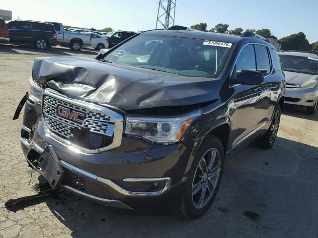 1GKKNXLS9HZ240885 - 2017 GMC ACADIA DEN CHARCOAL photo 2