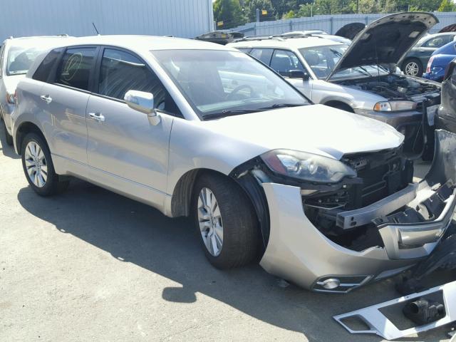 5J8TB1H5XAA004843 - 2010 ACURA RDX TECHNO SILVER photo 1