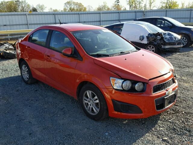 1G1JB5SH1C4209901 - 2012 CHEVROLET SONIC LS 红色 照片 1