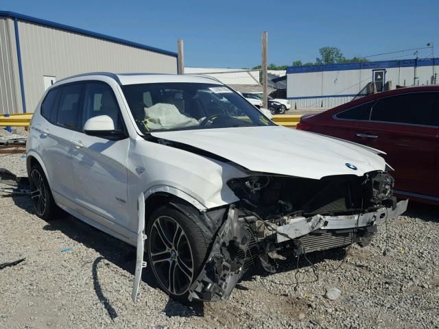 5UXWZ7C51F0F76044 - 2015 BMW X3 SDRIVE2 WHITE photo 1