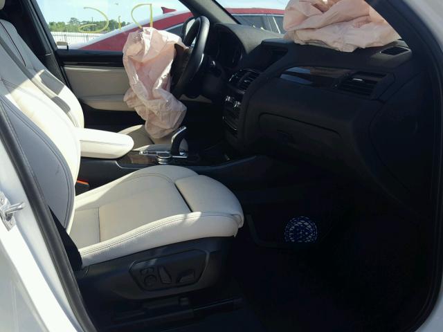 5UXWZ7C51F0F76044 - 2015 BMW X3 SDRIVE2 WHITE photo 5