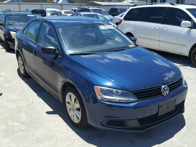 3VW2K7AJ3CM398385 - 2012 VOLKSWAGEN JETTA BASE 蓝色 照片 1