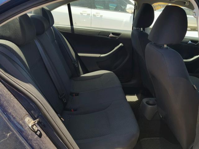 3VW2K7AJ3CM398385 - 2012 VOLKSWAGEN JETTA BASE 蓝色 照片 6