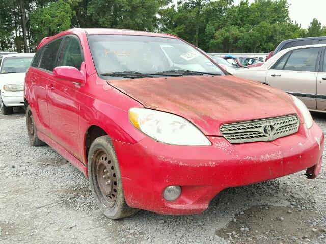 2T1KR32E67C665929 - 2007 TOYOTA COROLLA MA RED photo 1