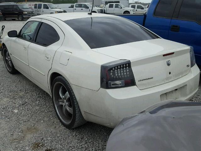 2B3KA53H08H205735 - 2008 DODGE CHARGER R/ WHITE photo 3