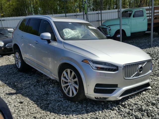 YV4A22PL5H1156791 - 2017 VOLVO XC90 T6 SILVER photo 1